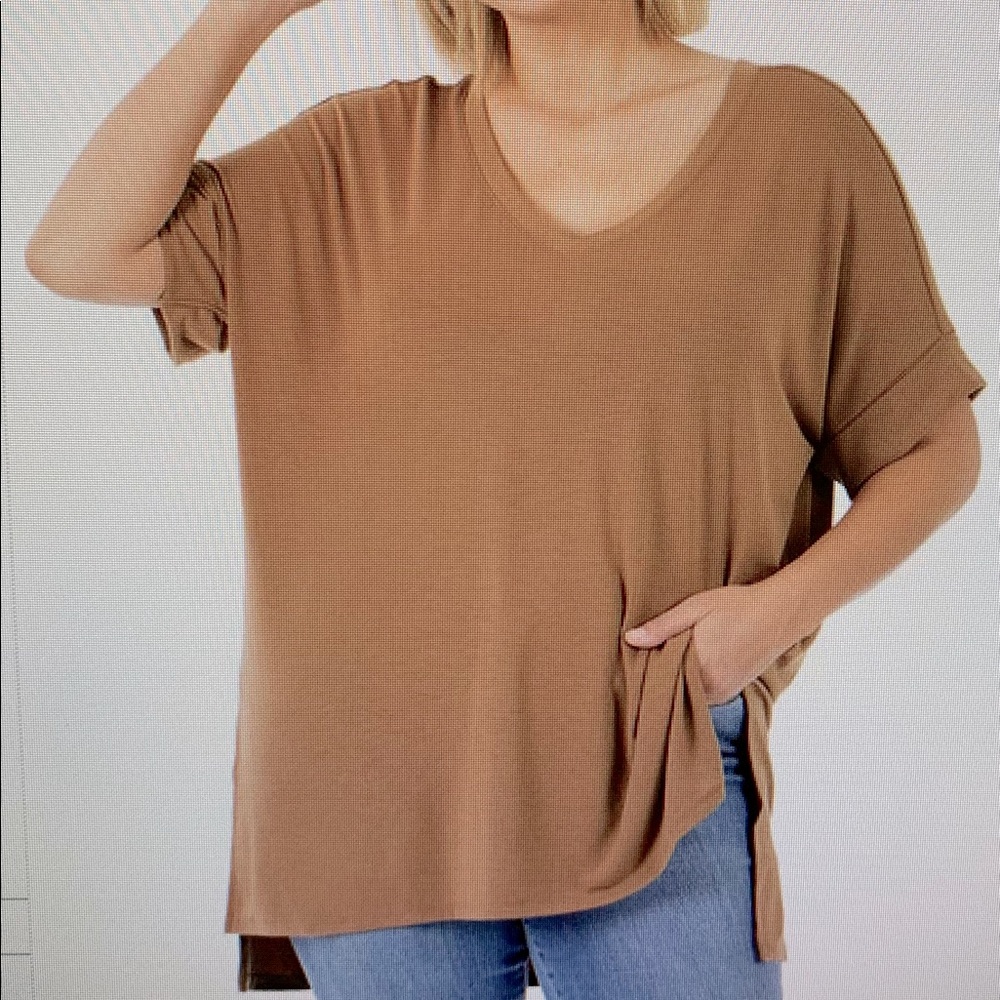 Plus size- high low top